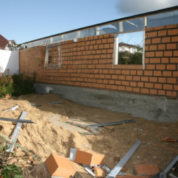 Agrandissement terrasse pour espace de jeu pour enfants Le Relecq-Kerhuon